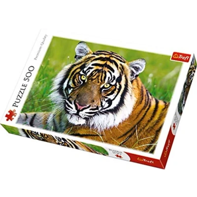 Image of Trefl 916 37192 Tiger Puzzle (500 Piece)