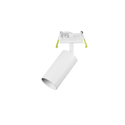 Image of ILNEV032 Accentplus 130mm Dia 65mm GU10 Adjustable LED Recessed Track Mounted Integral