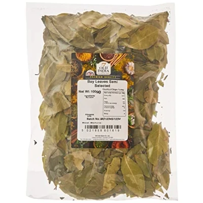 Image of Old India Bay Leaves Semi Selected 100g