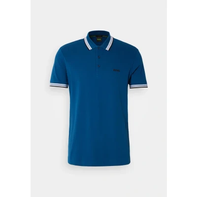 Image of BOSS Paddy Polo shirt, Men&#039;s, Size: Medium, Open blue