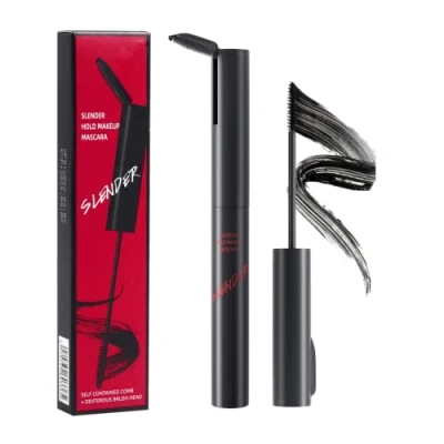 Image of 4D Silk Fiber Eyelash Mascara,Waterproof Mascara Black,Extra Long Thick &amp; Voluminous Lash Brush,No Clumping, No Smudging for Makeup