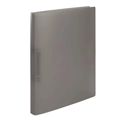 Image of HERMA Ring Binder Translucent in Grey, A4, 25 mm Spine, Slim 2 Made of Plastic