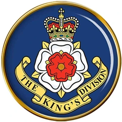 Image of King&#039;s Division, British Army Pin Badge
