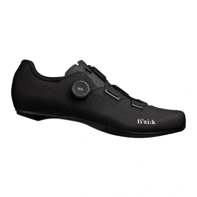 Image of Fizik Unisex Tempo Decos Cycling Shoes, Black, 9 UK