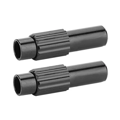 Image of Alomejor Bicycle Adjuster Bolt 1 Pair Bike Brake Cable Gear Shift Connector for Mountain Road (Black)