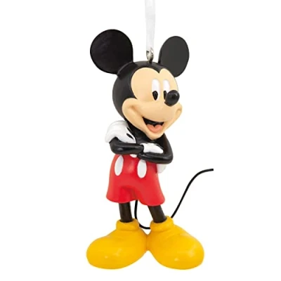 Image of Hallmark Disney Mickey Mouse Classic Pose Christmas Ornament, Resin