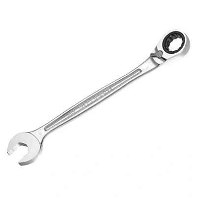 Image of Facom 467B.19 Anti Slip Combination Ratcheting Spanner, 19mm