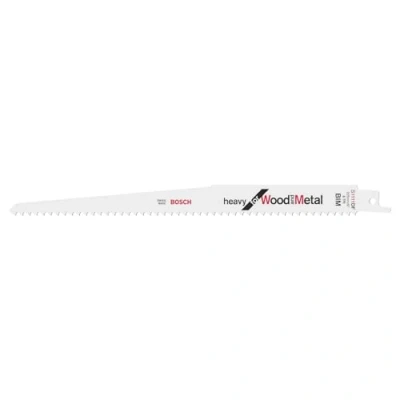 Image of Bosch Professional 2 pieces sabre saw Blade S 1111 DF Heavy for Wood and Metal (Length 225 mm, accessories)