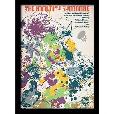 Image of Star Trek The Immunity Syndrome A3 Framed Print