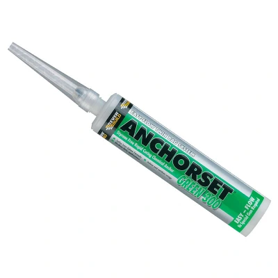 Image of 3 X Everbuild ANCHGREEN Anchorset Chemical Anchor 300 ml Green