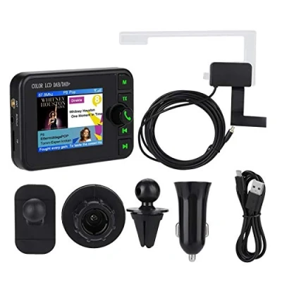 Image of VBESTLIFE Car DAB Radio, 2.4in Color LCD Radio 170240MHz DAB/87.5108MHz FM Digital Support Bluetooth Hands free Call