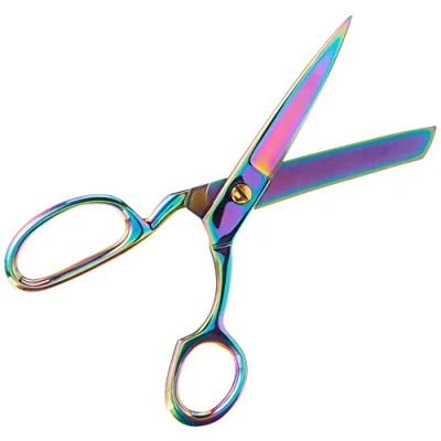 Image of Tula Pink 8 inch Fabric Shears Scissors Hardware Collection Right Handed