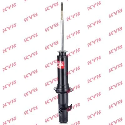 Image of 51605ST3E11 Shock absorber KYB Excel G 341233 Front Axle Right Gas Pressure Twin Tube Spring bearing Damper Top pin HONDA: CIVIC 6 Fastback