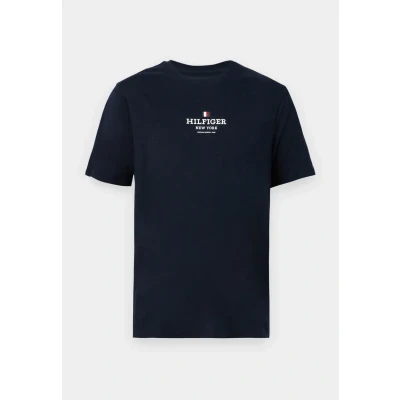 Image of Tommy Hilfiger TEE Unisex Print Tshirt, Size: Medium, Desert sky
