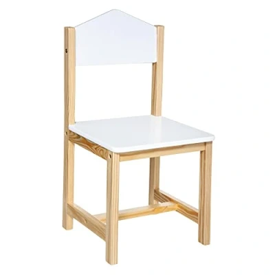 Image of ATMOSPHERA CREATEUR D&#039;INTERIEUR ATM 174219 Children&#039;s Chair Atmosphera, Wood, White, cm