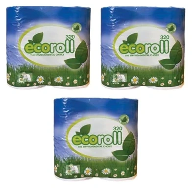 Image of The Urban Company Quick Dissolve Toilet Tissue 3 X Pack Of 4,Camping,Caravans, Mobile Homes Portaloos Easy Flush