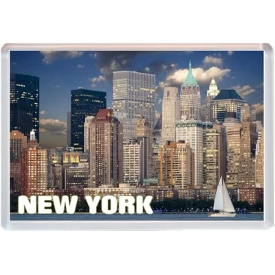 Image of New York USA Jumbo Fridge Magnet 96 x 67mm BBSFHM1552