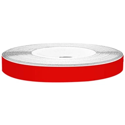 Image of Refractive Wheel Trim for Car Wheels with Applicator Tool, Red