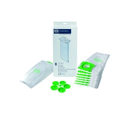 Image of Sebo SBO6629 3.0ltr Ultra Bag Suitable For K Cleaners Box Of 8, White, Packaging may vary