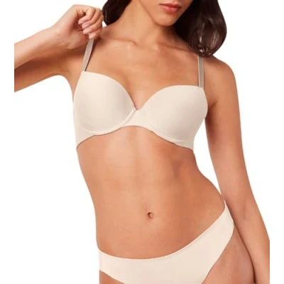Image of Triumph Women&#039;s Pure Micro WHP Bikini top, Cameo Beige, 34DD