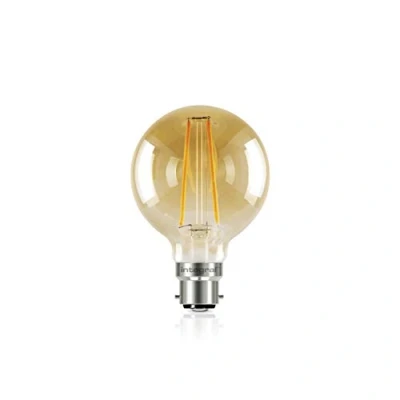 Image of Integral LED Sunset Vintage 80mm (Globe 80) 2.5W (40W) 1800K 170lm B22 Non Dimmable Lamp, 2.5 W