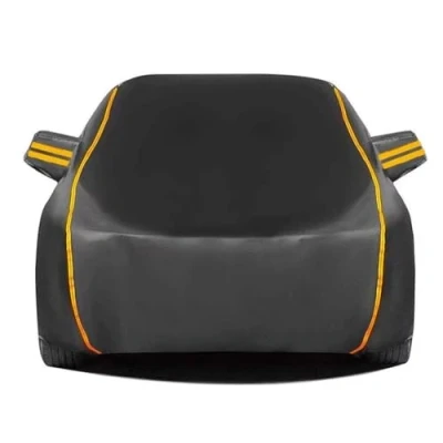 Image of Car Cover Waterproof for 𝐌𝐞𝐫𝐜𝐞𝐝𝐞𝐬 SLK 200[R170 R171 R172] 2004 2010 Dustproof Scratch Proof UV Fabric Elastic Outdoor Full Breathable Tarpaulin
