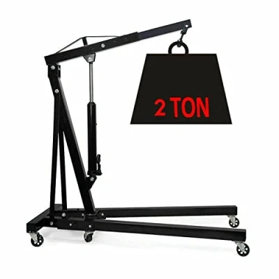 Image of Xtron Bikewear 2 Ton Professional Folding Engine Crane/Hoist/Lift