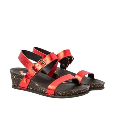 Image of ART Women&#039;s 1940f I Imagine Sandal, Metallic Red, 9 UK