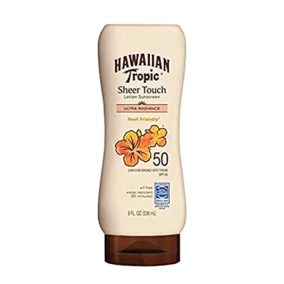 Image of Hawaiian Tropic Sheer Touch Sunscreen SPF 50 Plus 8 oz (Pack of 2)