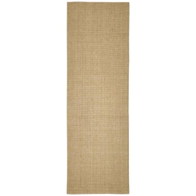 Image of vidaXL Sisal Rug for Scratching Post 80x250 cm