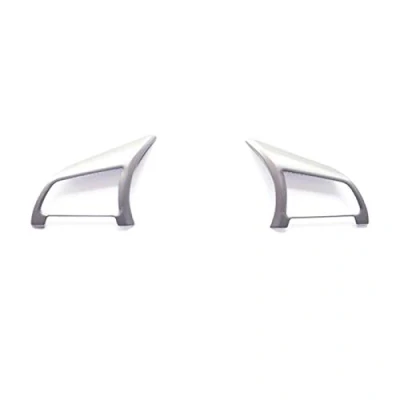 Image of VXELY ABS Matte steering wheel Button Cover Trim Chrome Car Stickers, for NISSAN, Qashqai, J11 2018 2019 decorative sticker