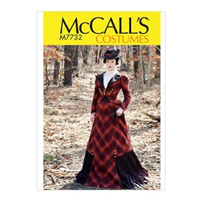 Image of Mccall&#039;s Patterns Misses Costume Sewing Pattern, Tissue, Multi Colour, 17 x 0.5 0.07 cm