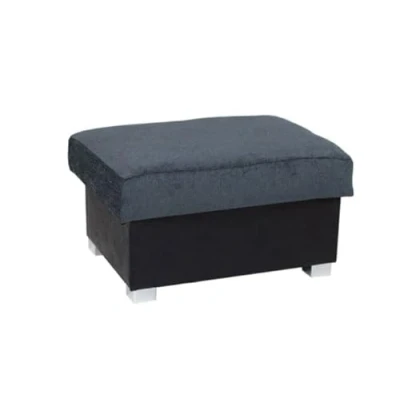 Image of MK Sofas Shannon FootStool A Modern &amp; Luxurious For living room Premium Quality pouffes Bedroom stool Furniture Drawing Room, Office