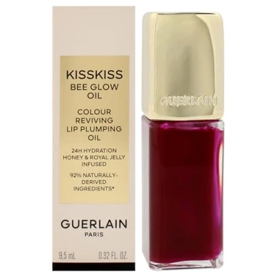 Image of GUERLAIN Kisskiss Bee GLOW Honey Tint Lip Oil 809 LAVENDER