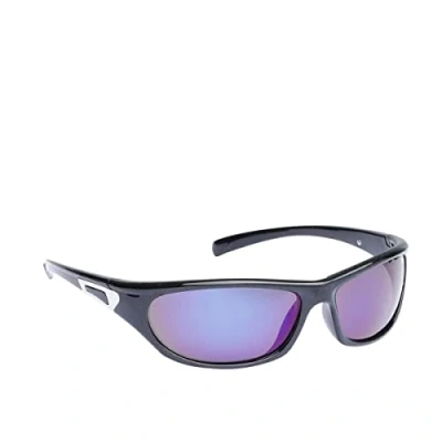 Image of Trespass Scotty, Black, Sunglasses Polarised Lenses with UV Protection, Black