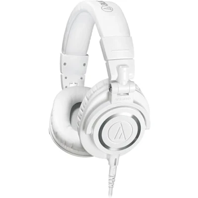 Image of Audio Technica M50xWH Professional Monitor Headphones White