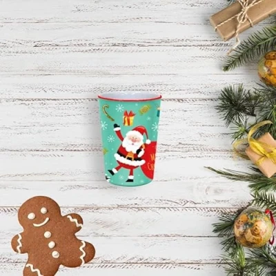 Image of lesser and pavey LP53007 Little Stars Beaker Christmas design 1 Pc, Multicolor