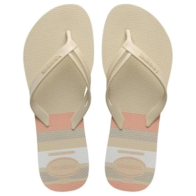 Image of Havaianas Women Elegance Print, Beige, 3/4