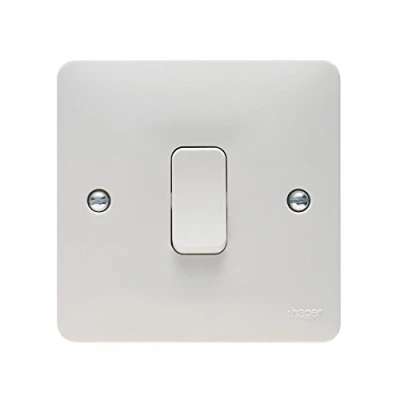 Image of Hager 20A Double Pole Switch