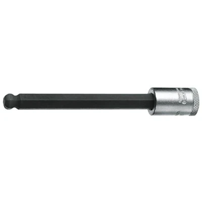 Image of Gedore Screwdriver bit socket 3/8&quot; long in hex 4 mm