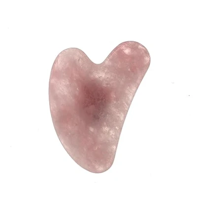 Image of Gua Shab Beauty Face Massage Tool Danielle Creations (Rose Quartz)