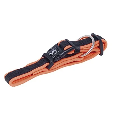 Image of Nobby Preno Mesh Dog Collar, 20 30 cm/15 mm, Neon Orange