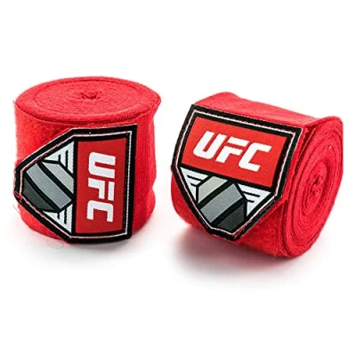 Image of UFC 4.5m Hand Wraps, Color Red
