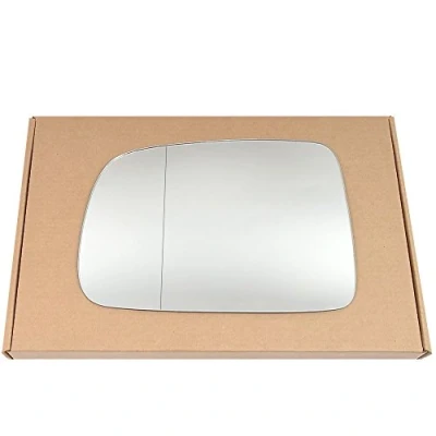 Image of Less4spares Wing Mirror Glass Left Compatible with Honda CR V 1996 2006 STICK ON Passenger Near Side Blind Spot