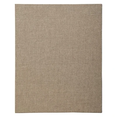 Image of Clairefontaine Ref 34146C Natural Canvas Board 30 x 40cm Sized, 3mm Thick, 75% Cotton &amp; 25% Polyester Transparent Coating for Oil Acrylic Painting