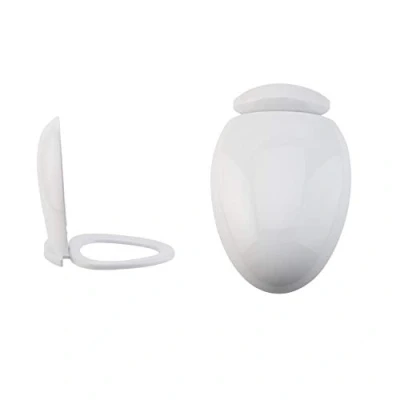 Image of Milano Mellor Modern White Toilet WC Quick Release Soft Close Seat 335mm x 450mm