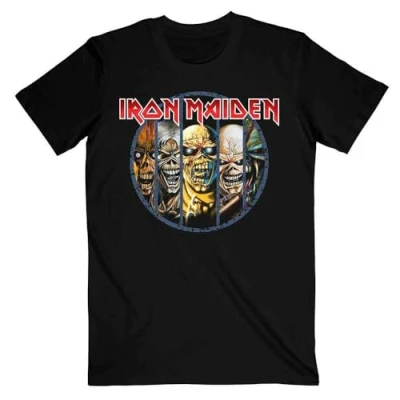 Image of Iron Maiden Eddie Evolution Official Tee T Shirt Mens Unisex (Large) Black