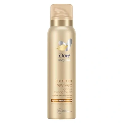 Image of Dove Summer Revived Light to Medium Gradual Self Tan Body Mousse 1 Tanning For a Natural Looking Tanner All Skin Types 150 ml