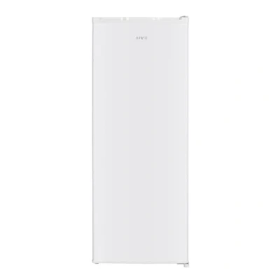 Image of Tall Larder Fridge 242L Capacity, White, Freestanding, 5 Shelves, Salad Drawer, Adjustable Thermostat &amp; LED Light Suitable for an Outbuilding or Kitchen RF01SDF242W01 [2025]