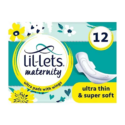 Image of LIL LETS MATERN ULTRA PADS 12S